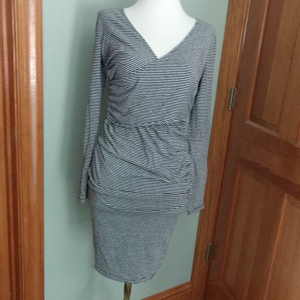 LeithโStretchyโCottonย DressโSizeโMedium